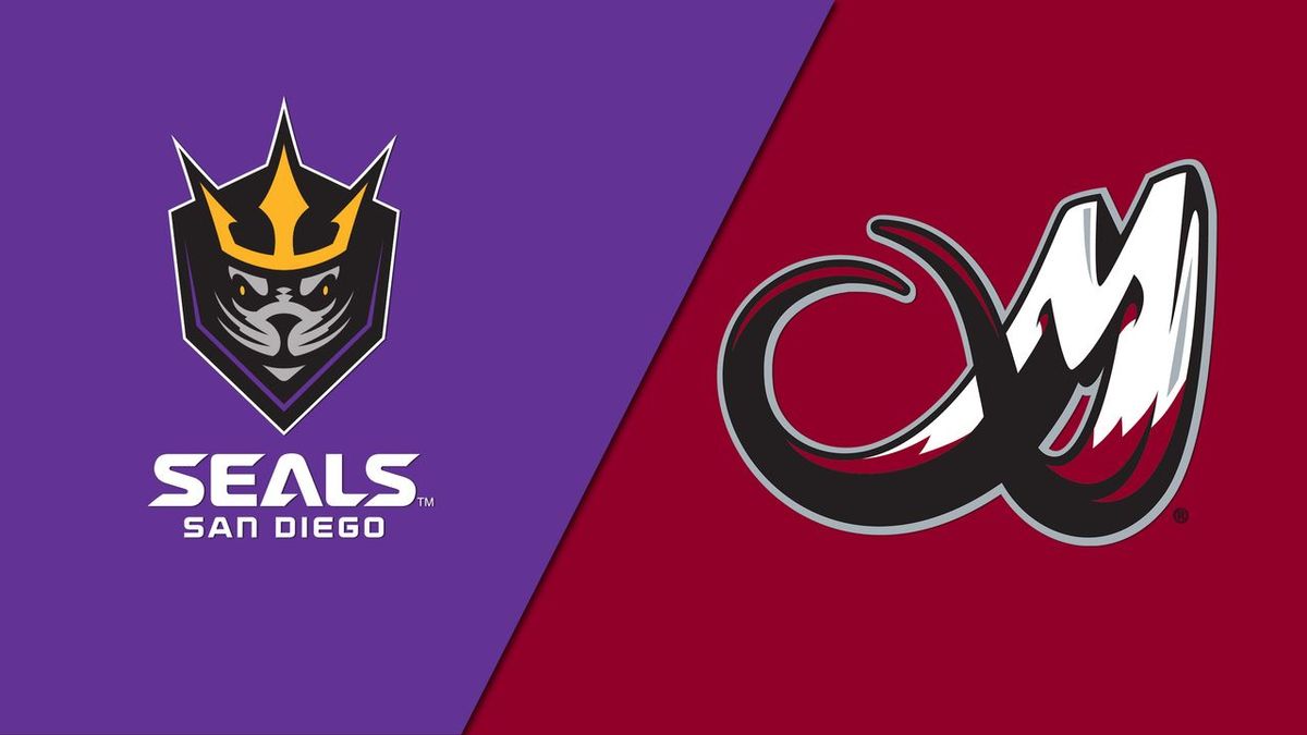 San Diego Seals vs. Colorado Mammoth