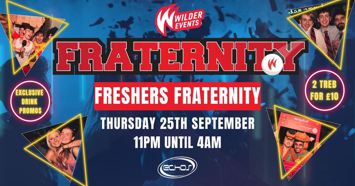 Fraternity Presents: FRESHERS Week Special with DJ HOLL3 White Room Takeover! \ud83e\udea9 \ud83c\udfb6 \ud83e\udd73