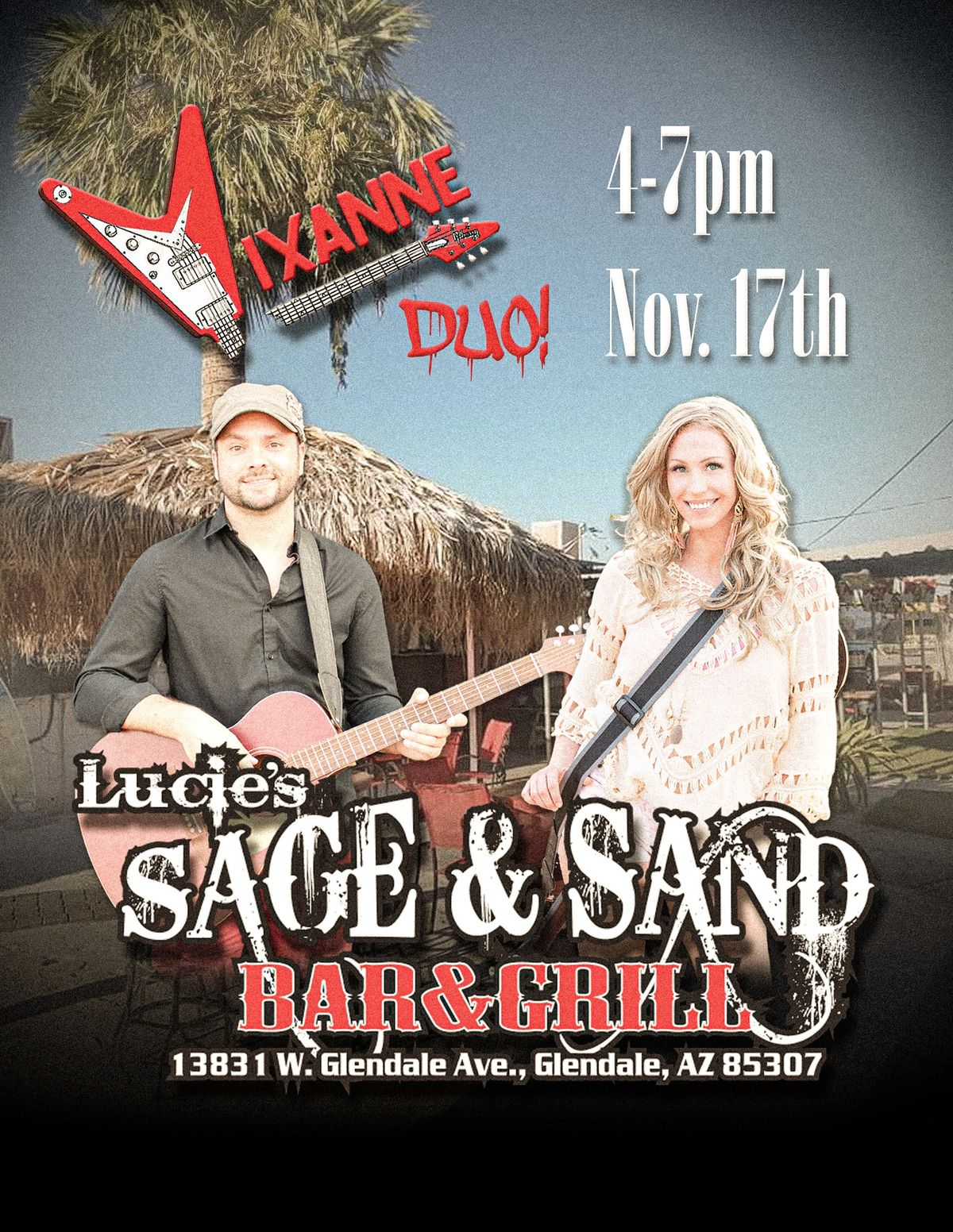 Vixanne Duo Debut at Lucie's Sage and Sand!