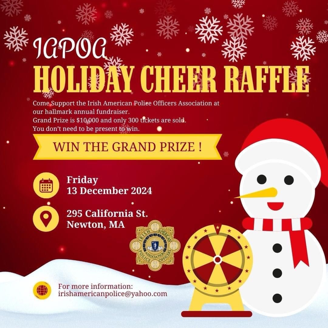 Annual $10,000.00 Holiday Cheer Raffle! \ud83c\udf84\ud83c\udf85\ud83c\udffc only 300 sold! 