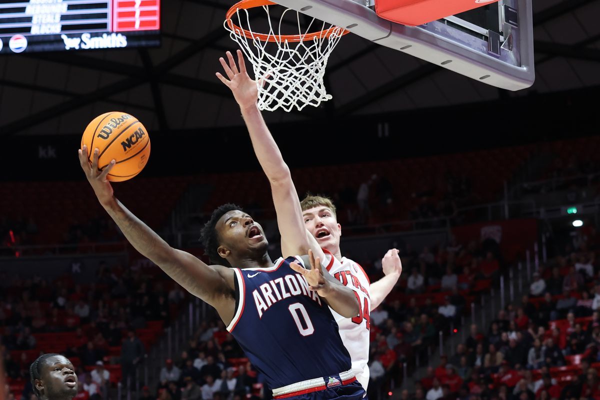 Arizona Wildcats at Utah Utes Mens Basketball at Huntsman Center