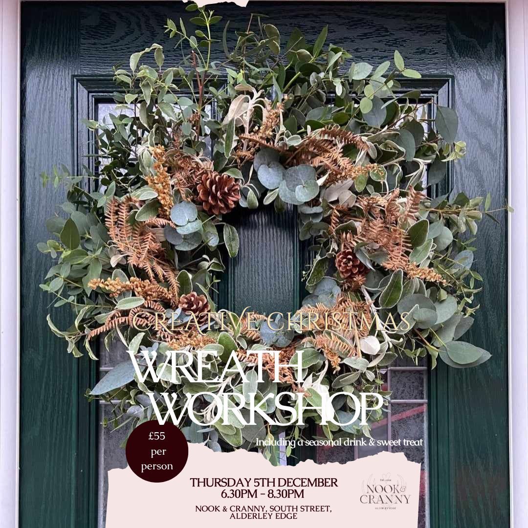 Christmas wreath workshop