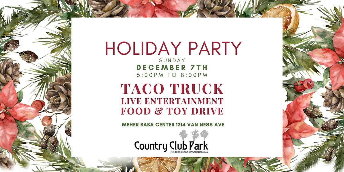 Country Club Park Holiday Party