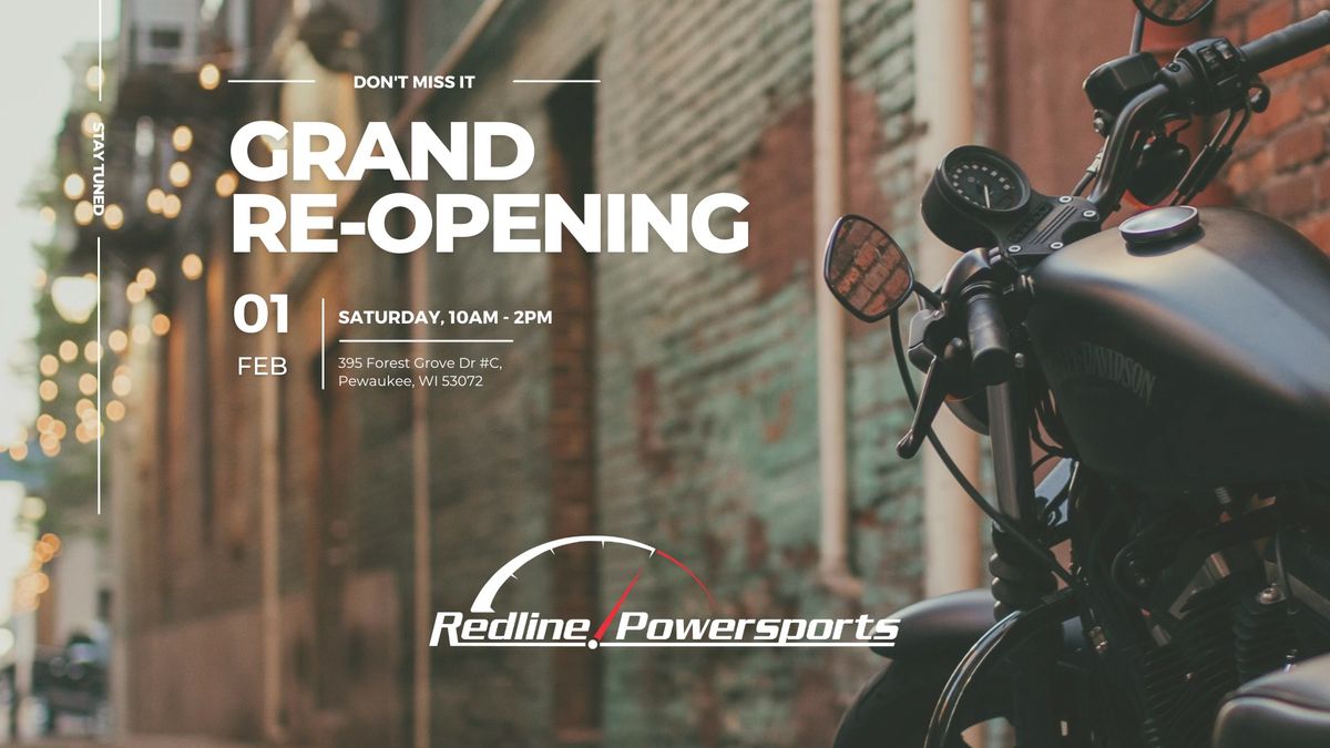 Redline Grand Re-Opening Party