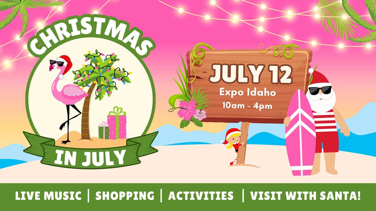 Christmas in July at Expo Idaho