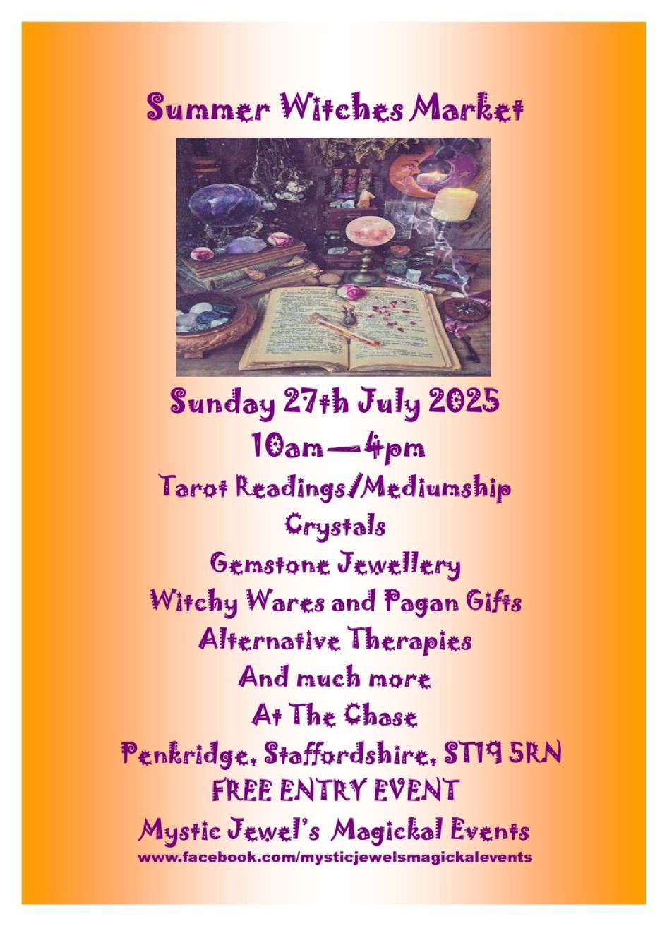 Summer Witches Market and Mind Body Spirit Fayre