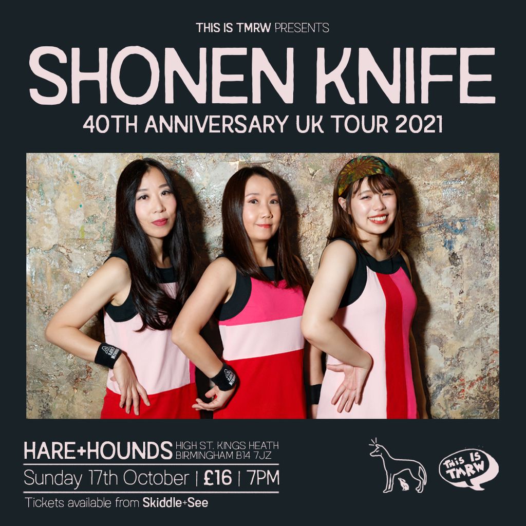 Shonen Knife 40th anniversary tour