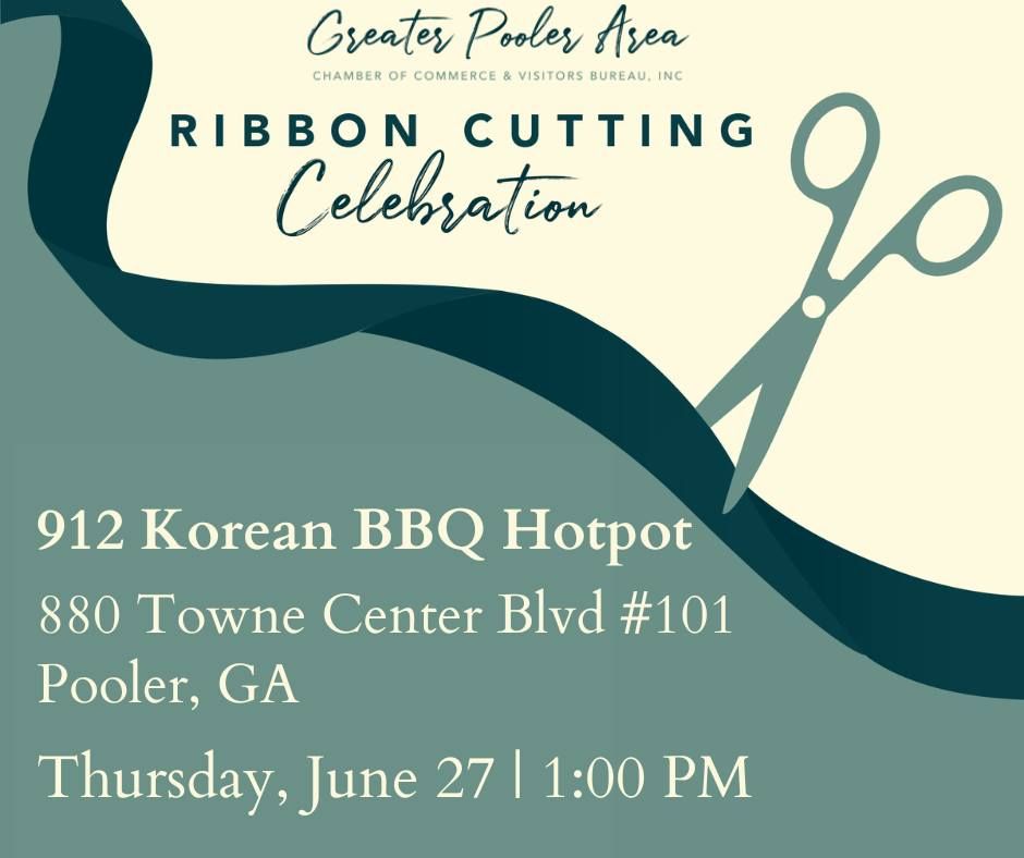 912 Korean BBQ Hotpot Ribbon Cutting 