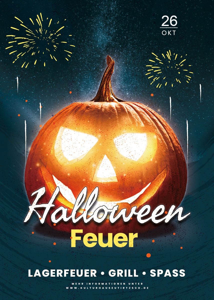 Halloween-Feuer 