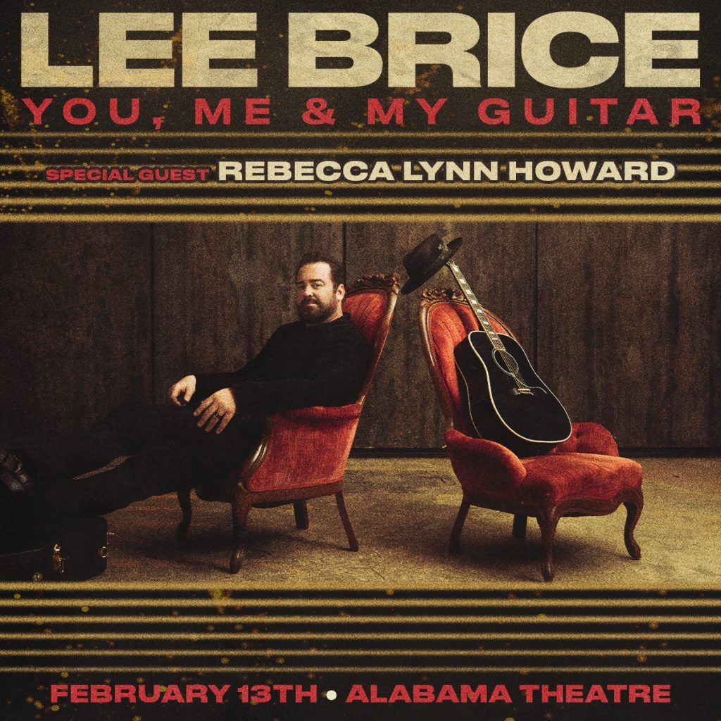 Lee Brice at Alabama Theatre Birmingham