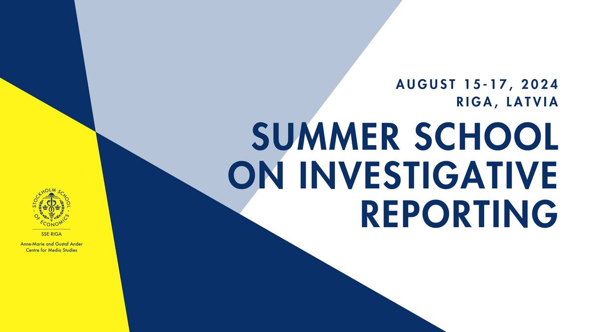Summer School on Investigative Reporting 2024
