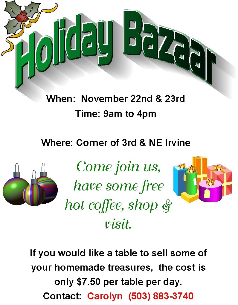 Holiday Bazaar