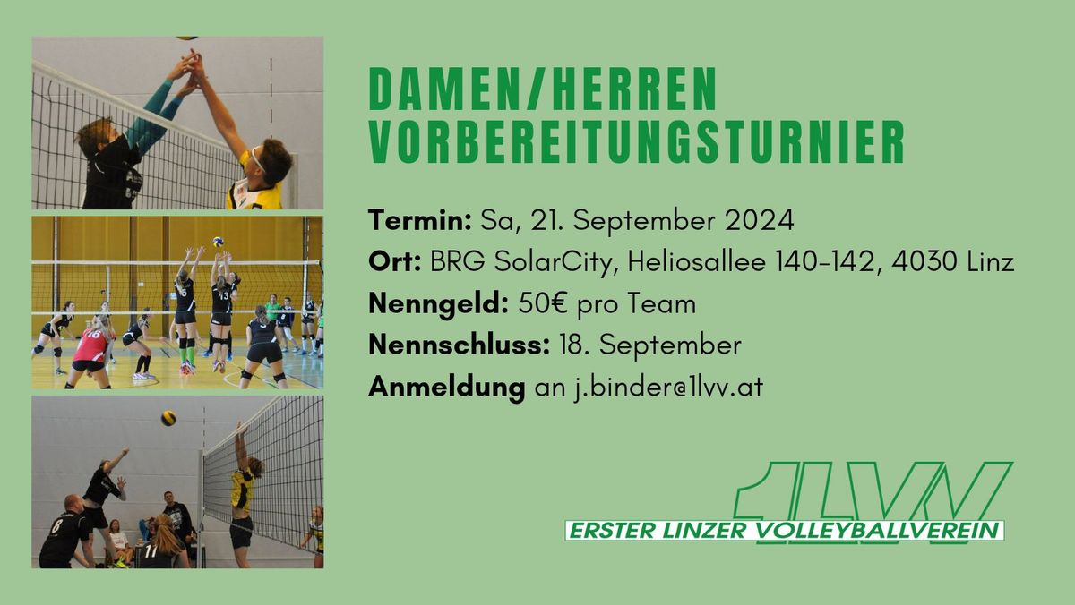 Volleyball Vorbereitungsturnier Damen \/ Herren