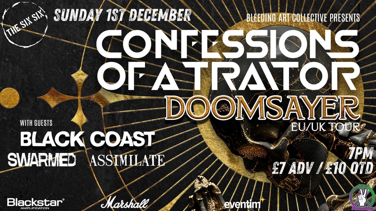 Confessions Of A Traitor - Doomsayer UK Tour \/ The Six Six Bar, Cambridge