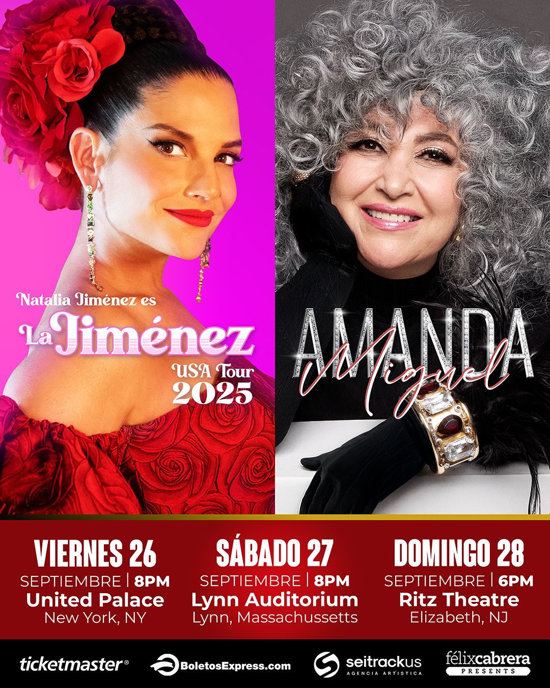 Natalia Jimenez at San Jose Center for Performing Arts
