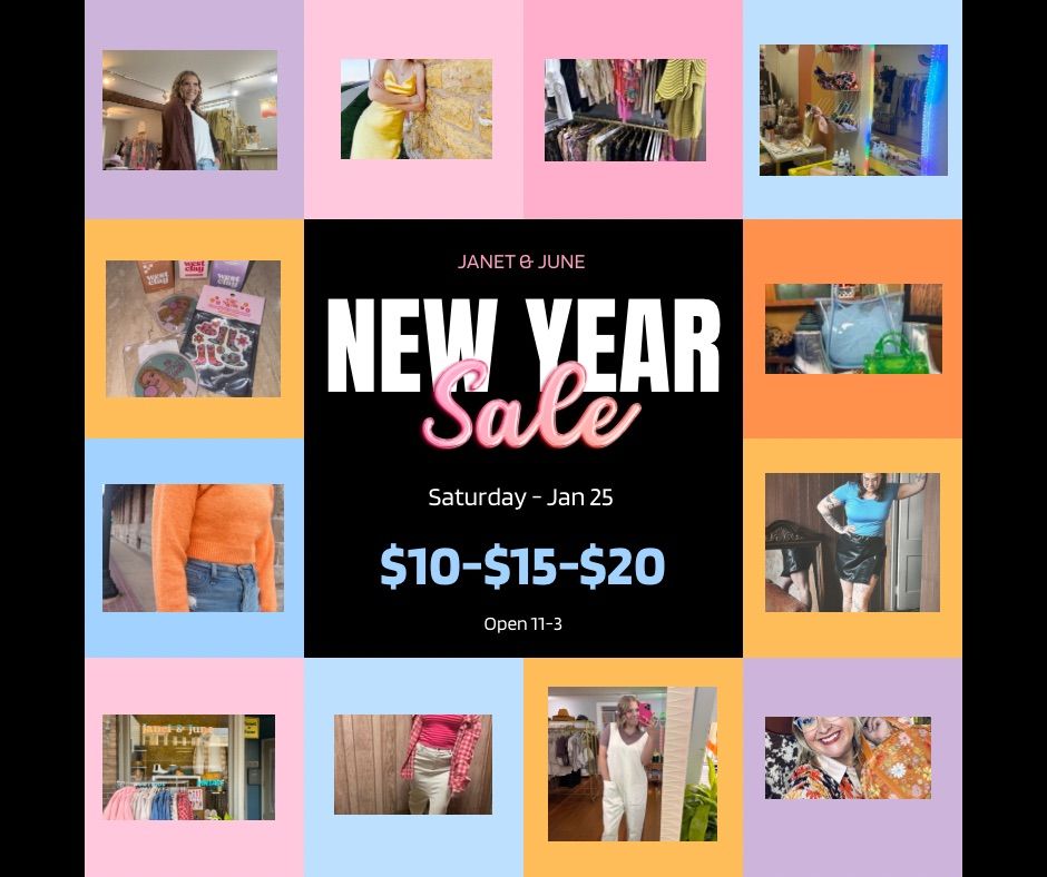 New Year Clearance Sale