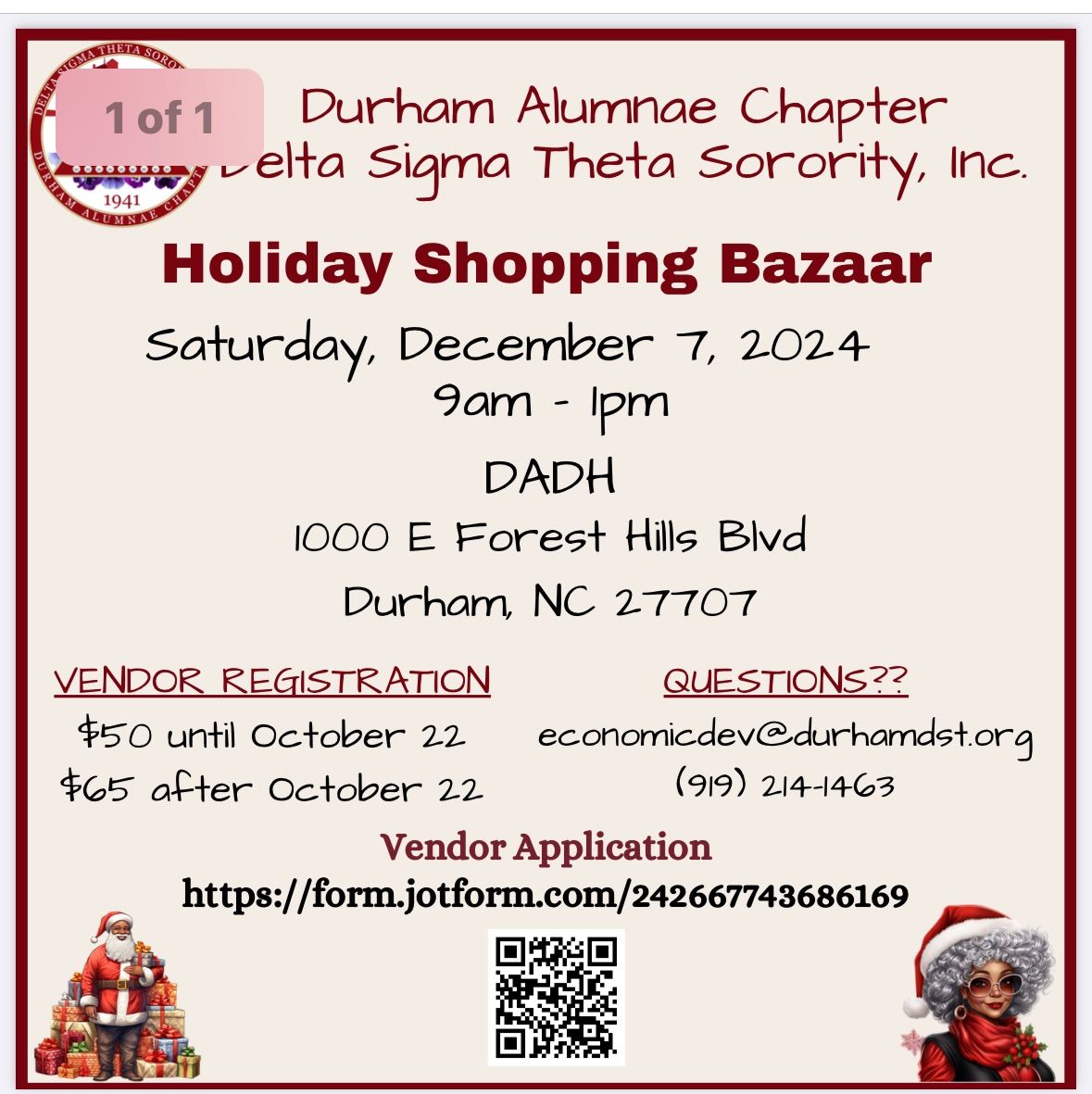 Holiday Shopping Bazaar