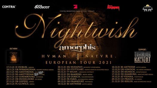 Nightwish \u2022 Amsterdam (New Date)
