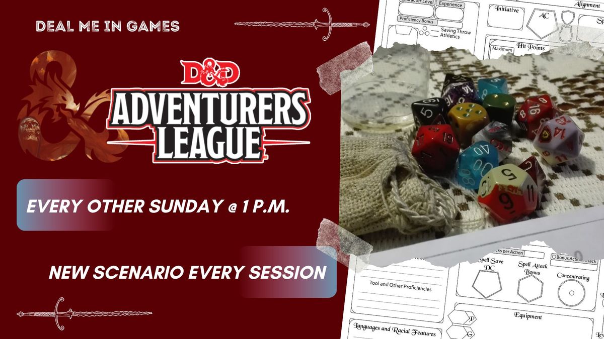 DMIG D&D Adventurer's League!