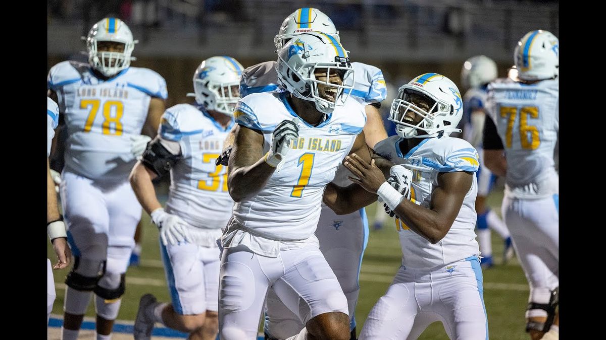 Long Island University Sharks at at Sacred Heart Pioneers Football