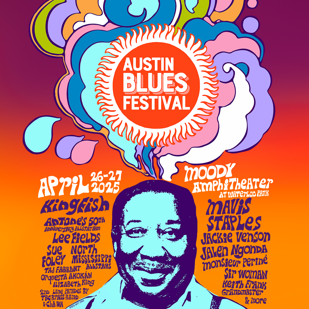 2025 Austin Blues Festival - Sunday at Moody Amphitheater