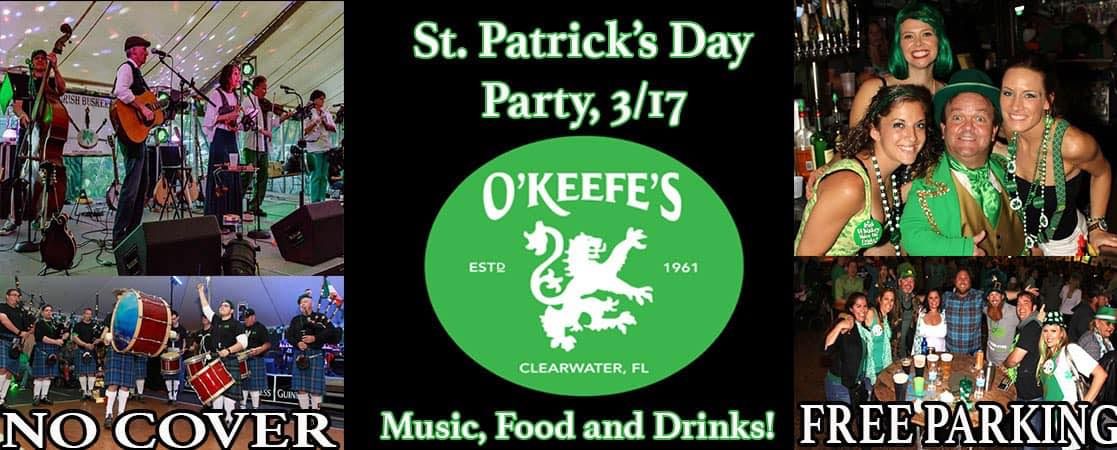 O\u2019Keefe\u2019s St. Patrick\u2019s Day Celebration 2025