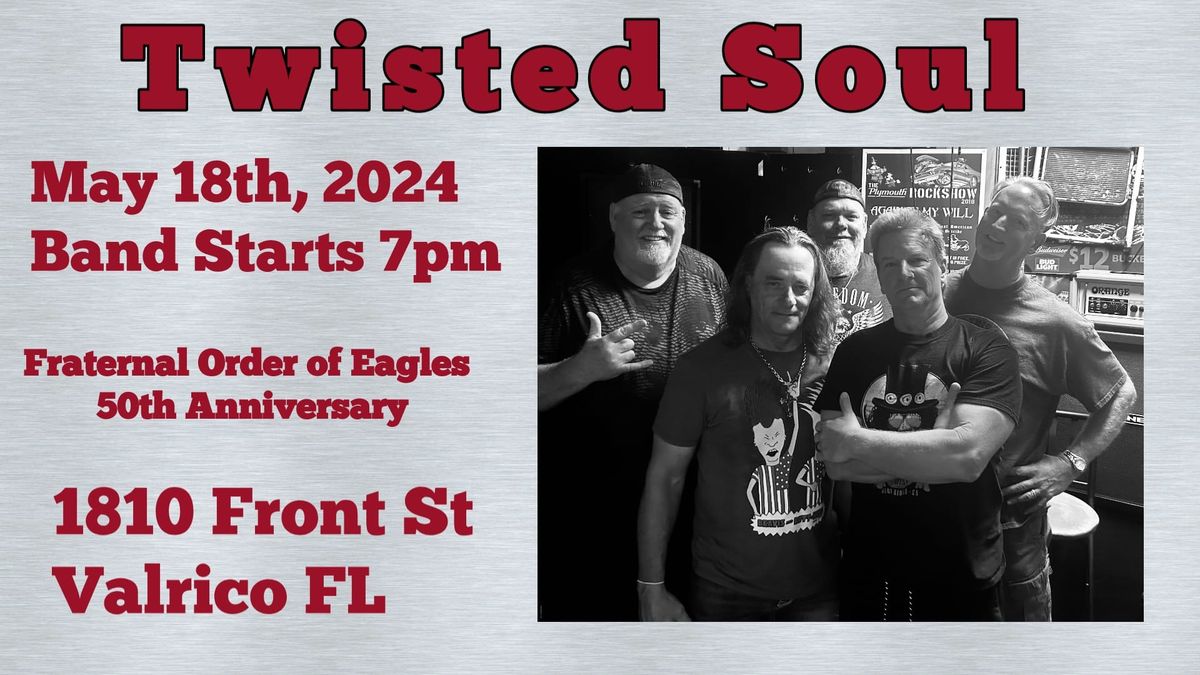 Twisted Soul rocks Eagles 50th anniversary 