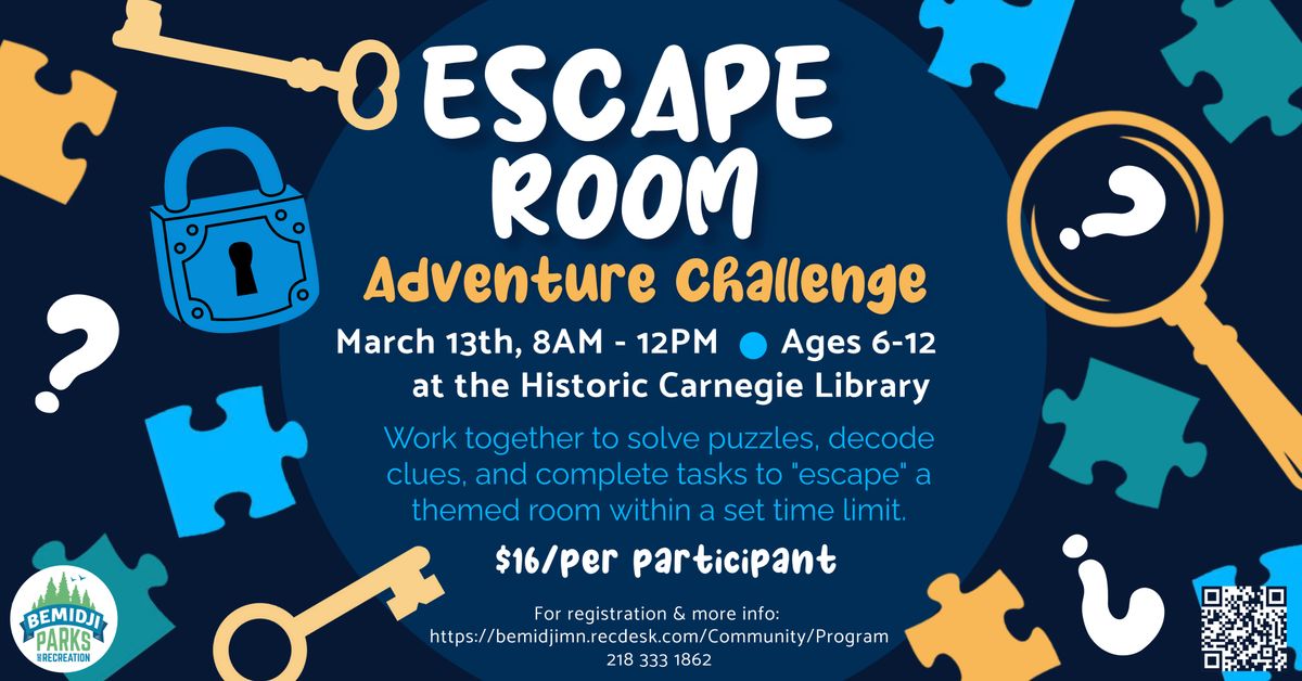 Escape Room Adventure Challenge 