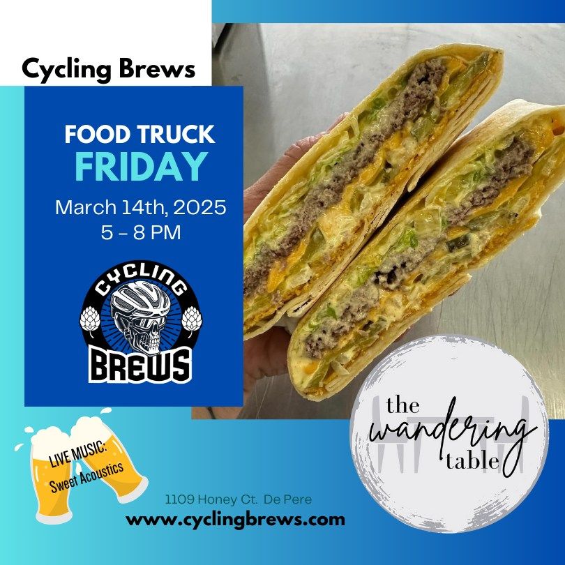 Food Truck Event: The Wandering Table @ Cycling Brews