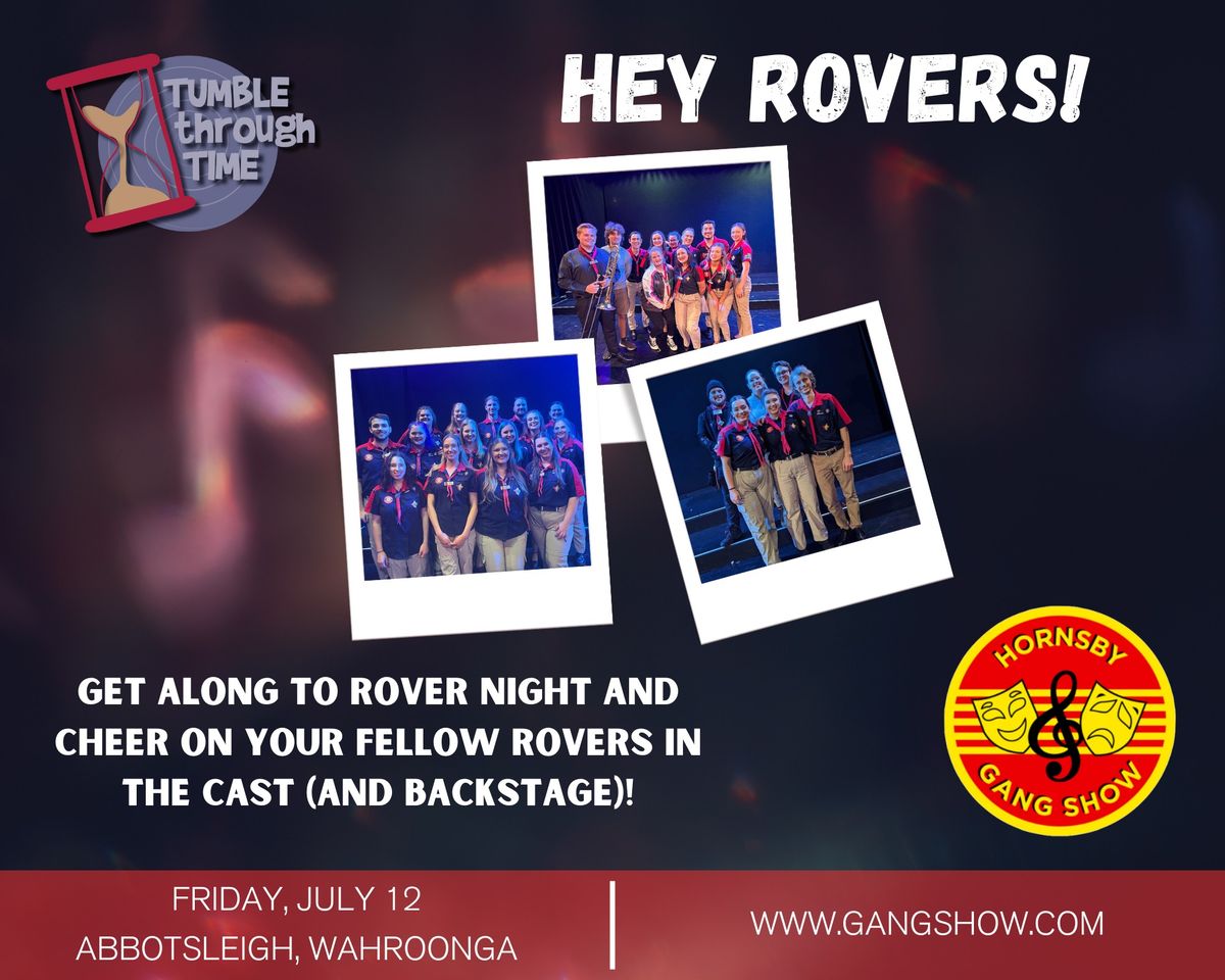 Rover Night at Hornsby Gang Show