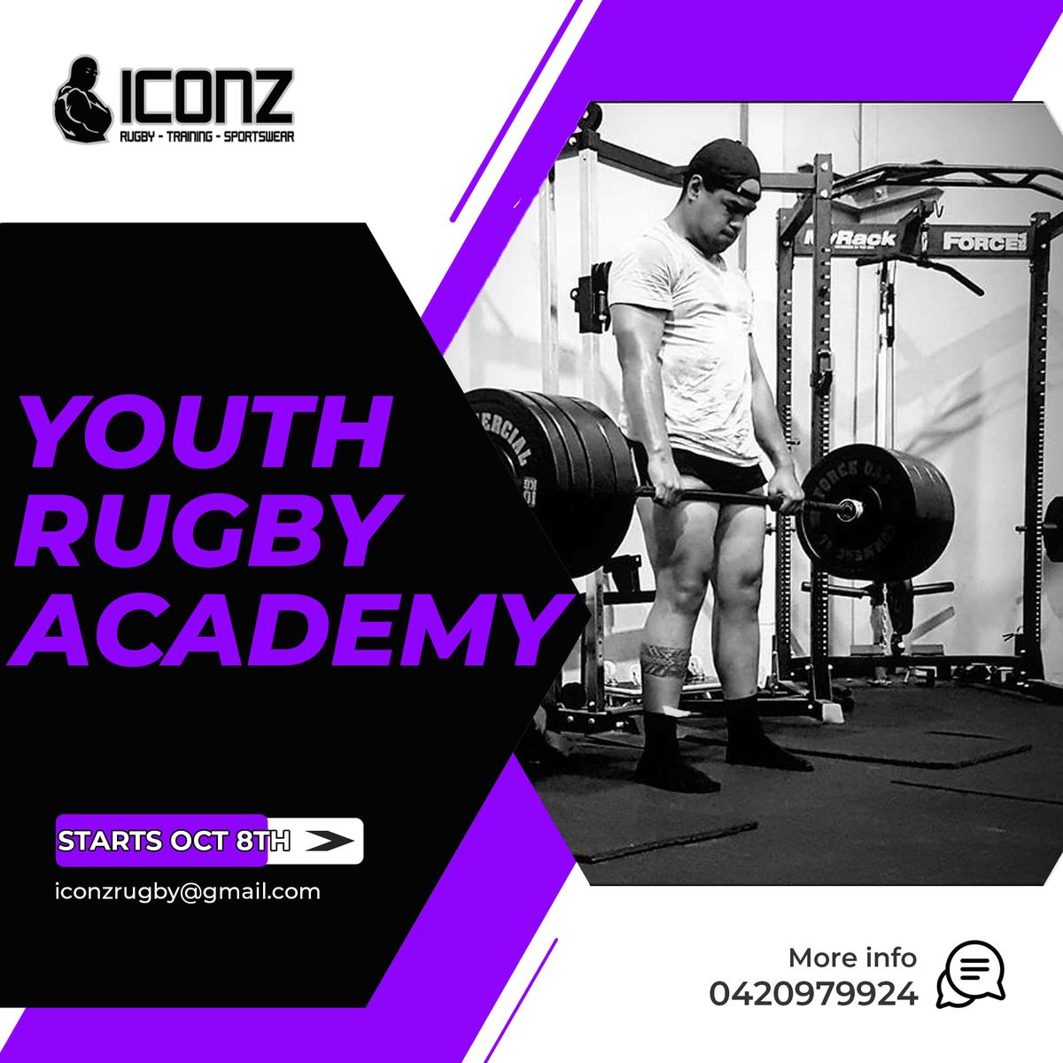 Iconz Youth Academy 12-16yo