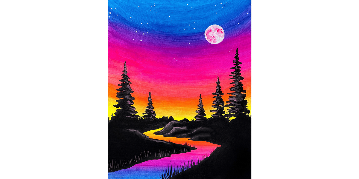 Serene Solstice  - Paint and Sip in Houston | Classpop!\u2122