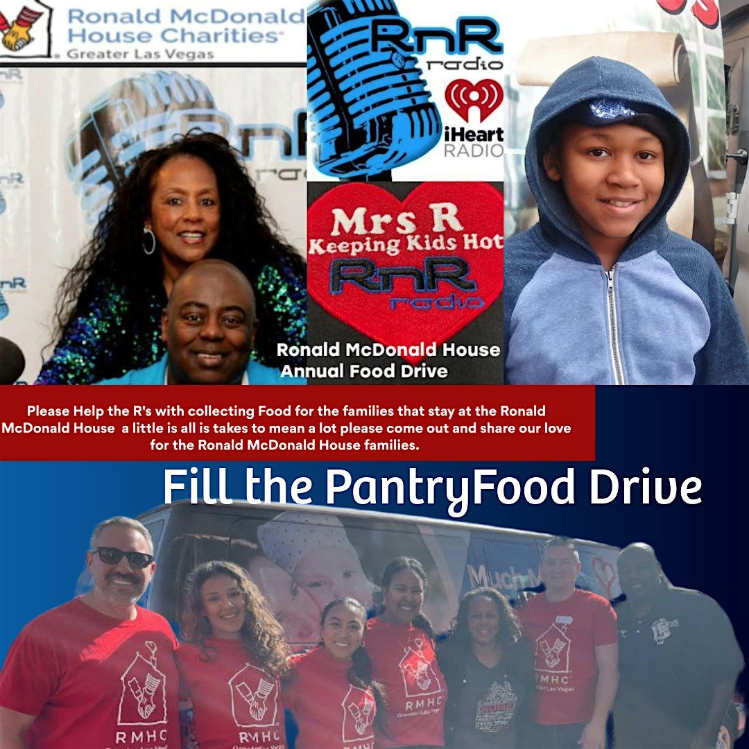 Ronald R Mach Ronald McDonald House Food Drive With Mr & Mrs R From RnR Radio, Smith ...