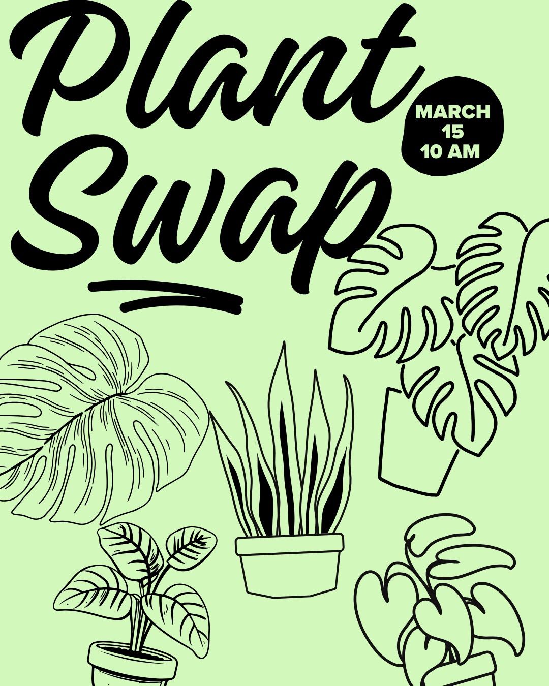 Plant Swap and Sell!