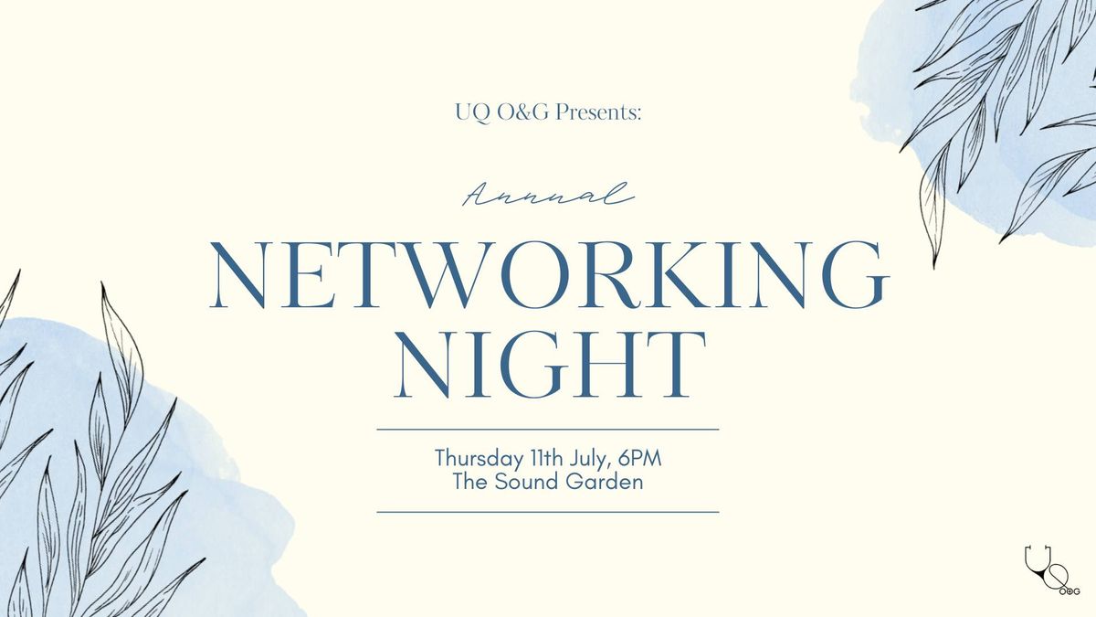 UQ O&G Networking Night