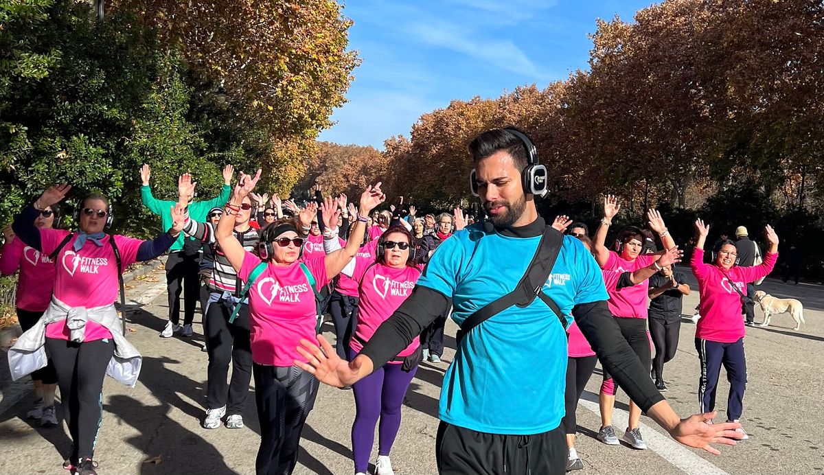 23 Marzo FitnessWalk\u00ae Madrid Parque de El Retiro