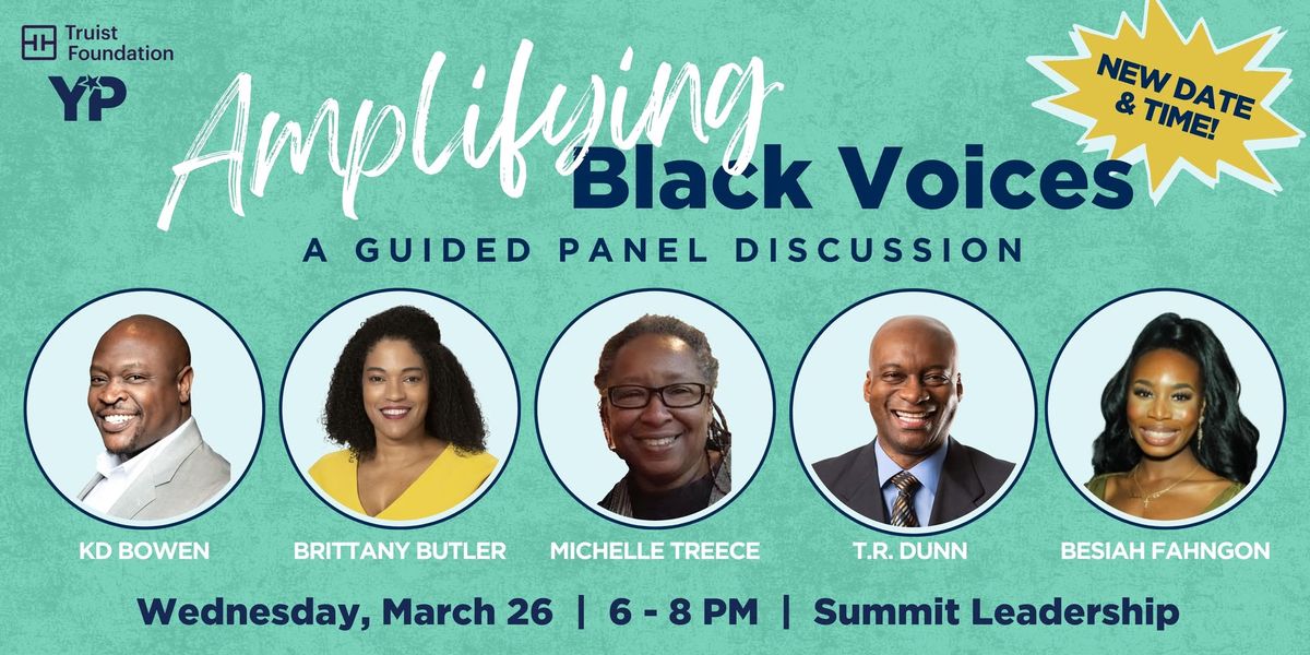 Amplifying Black Voices: A Guided Panel Discussion