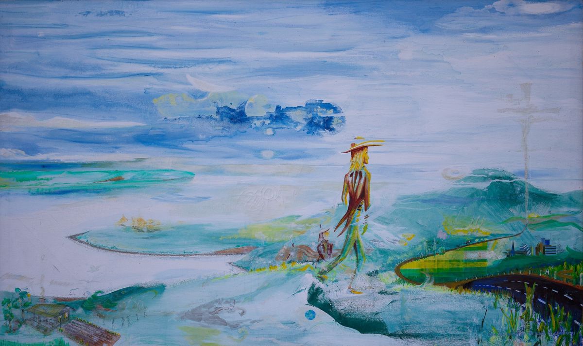 Walk in the Worldscape: 50 Years of Painting by Monte John Latham