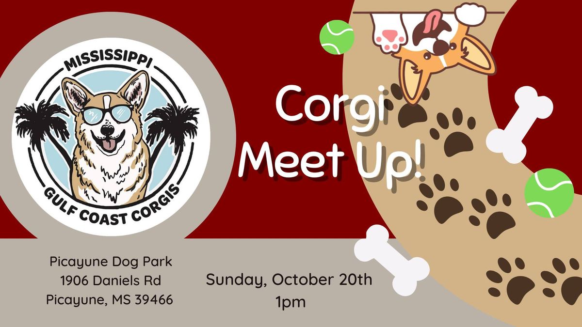 MS Gulf Coast Corgis' Meet Up