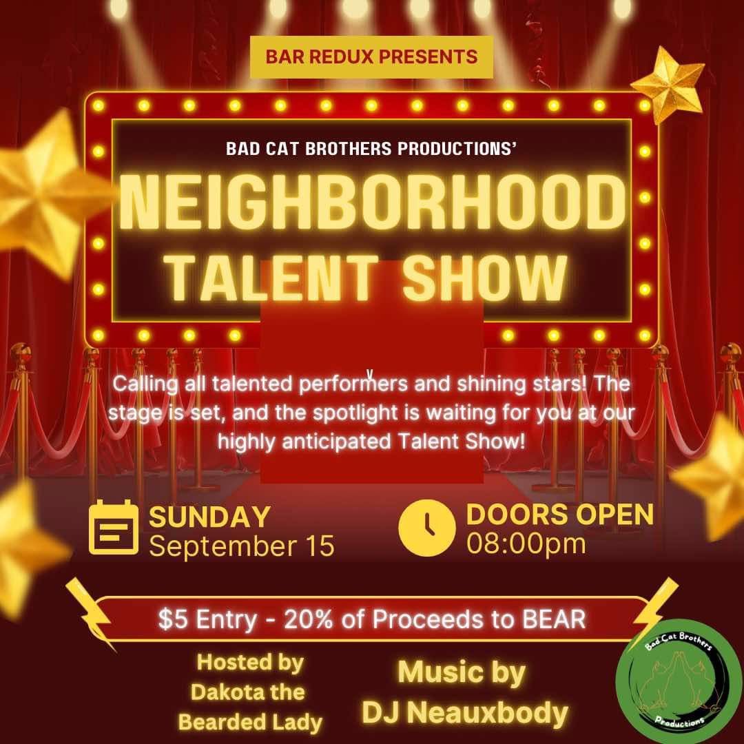 Neighborhood Talent Show Fundraiser 