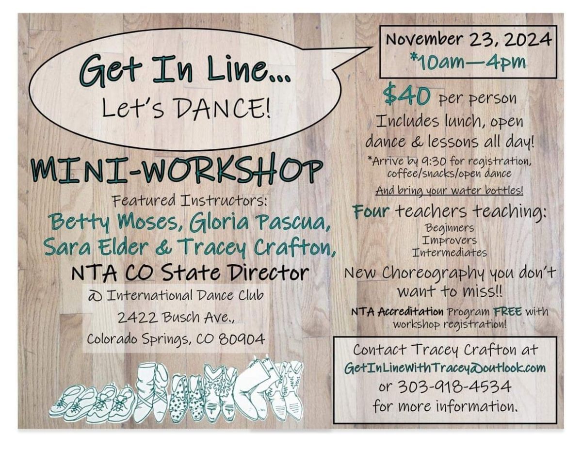 Get In Line...Let's Dance Mini-Workshop