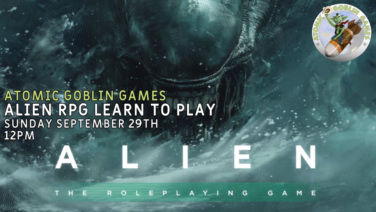 ALIEN RPG Learn to Play