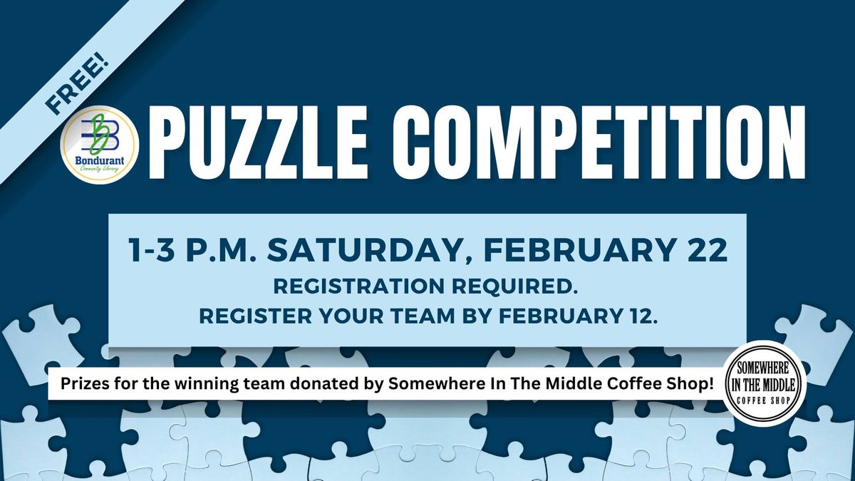 Bondurant Community Library Puzzle Competition