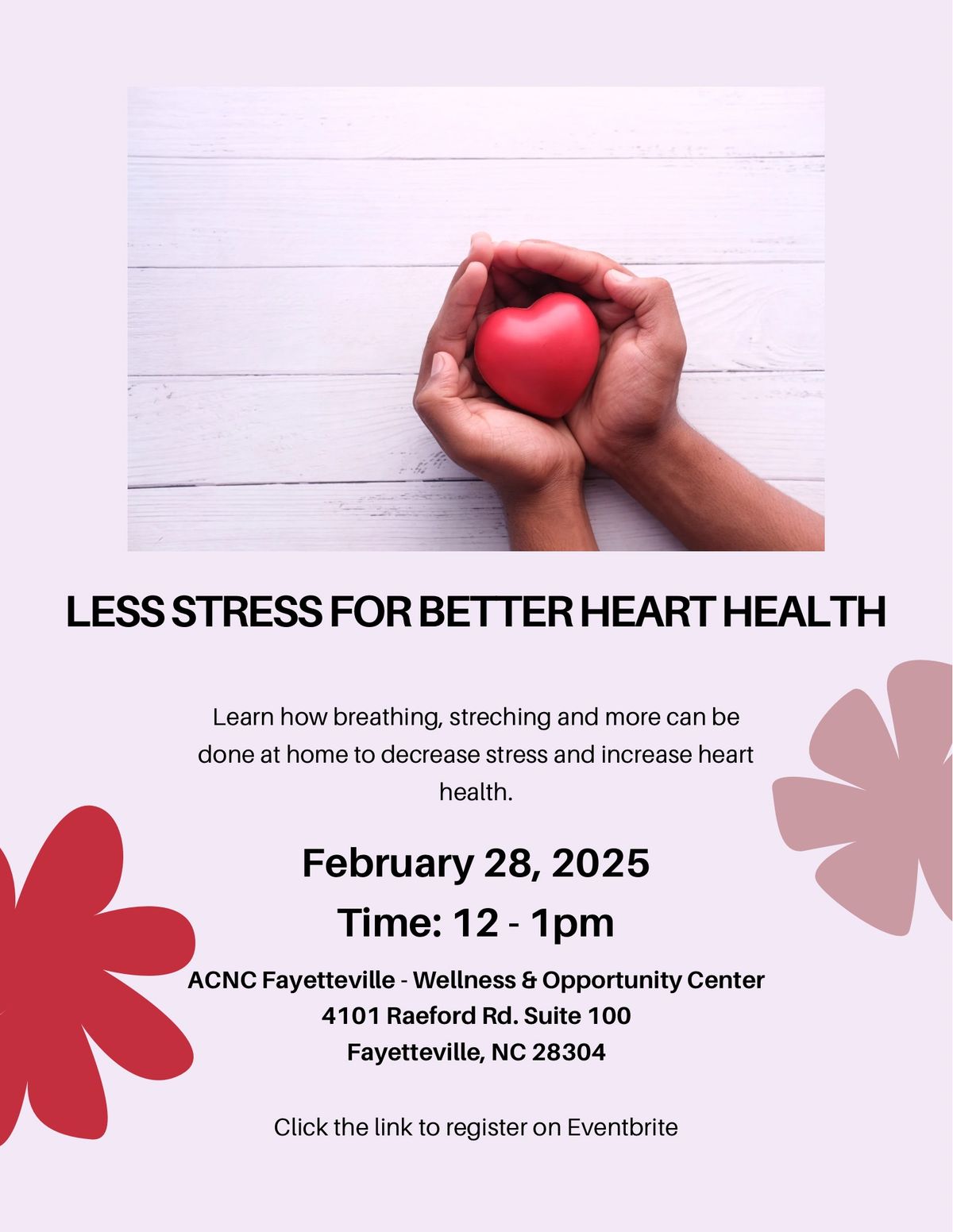 Less Stress For Better Heart Health 