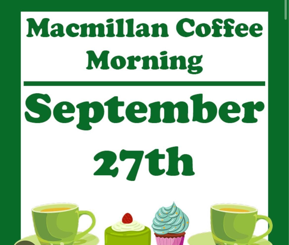 Macmillan Coffee Morning 