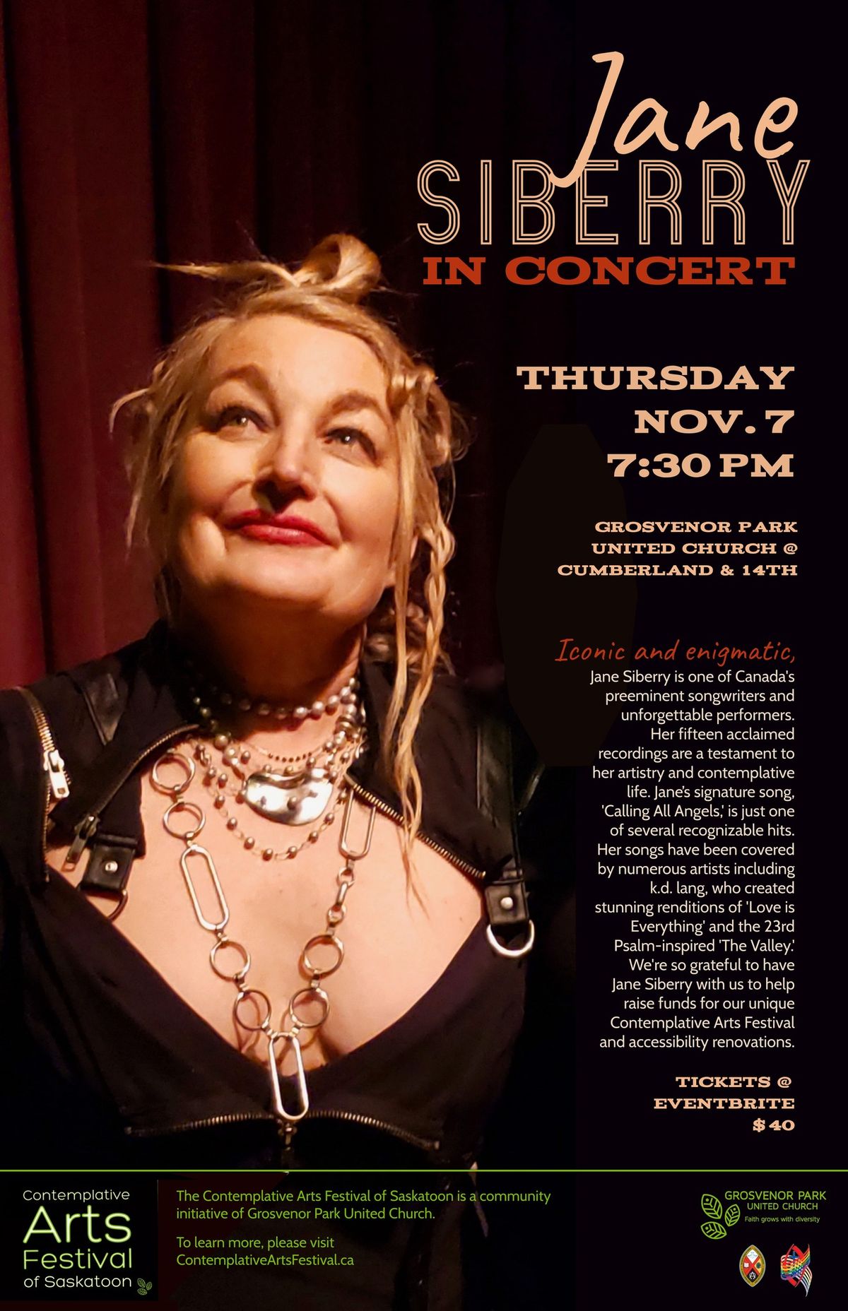 Jane Siberry in Concert