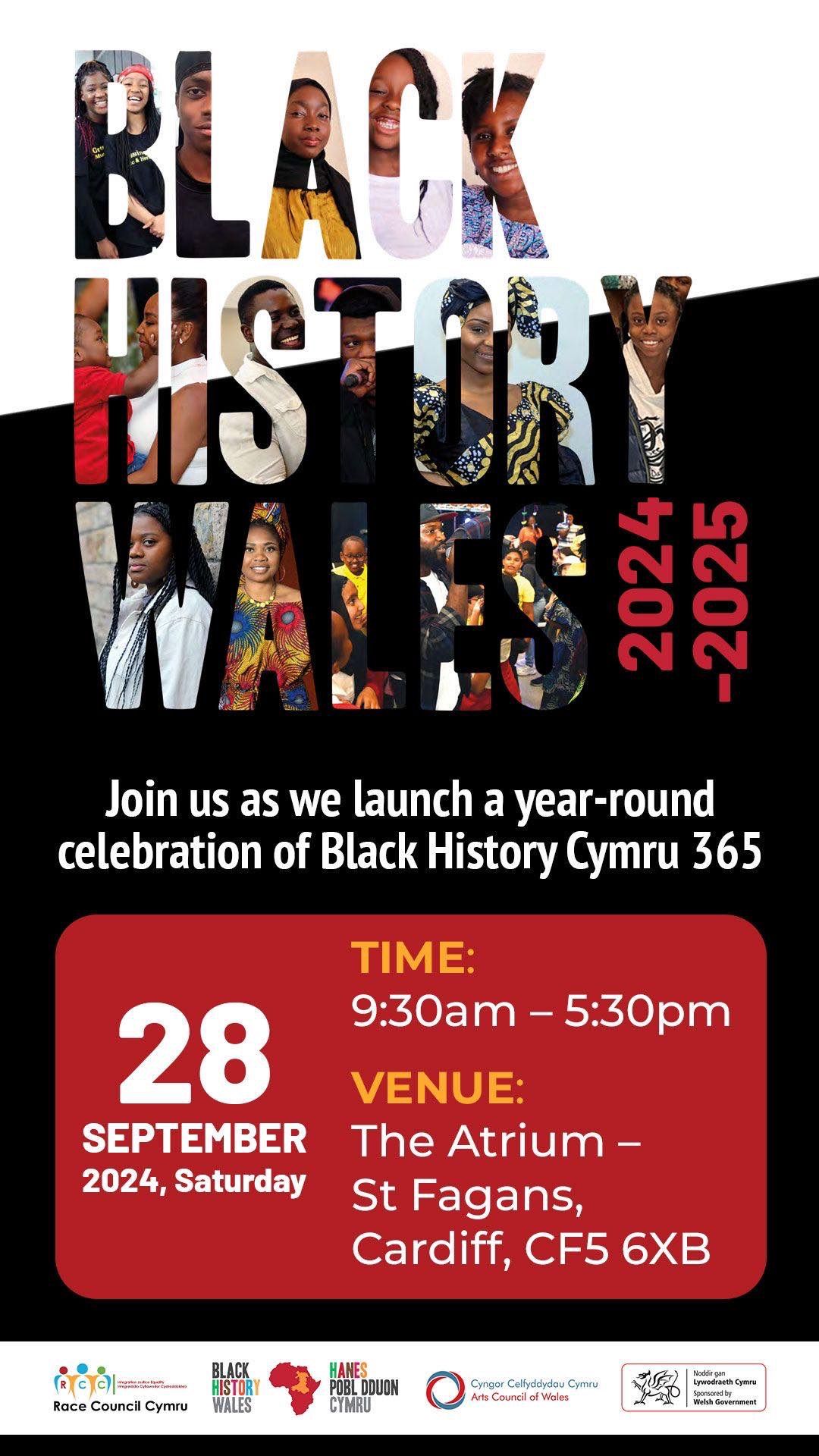 Black History Wales 365 Launches at St Fagans ' BLACK ICONS OF WALES'