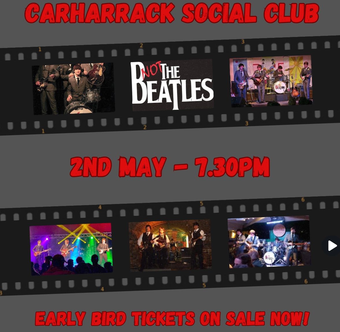 Not The Beatles at Carharrack Club