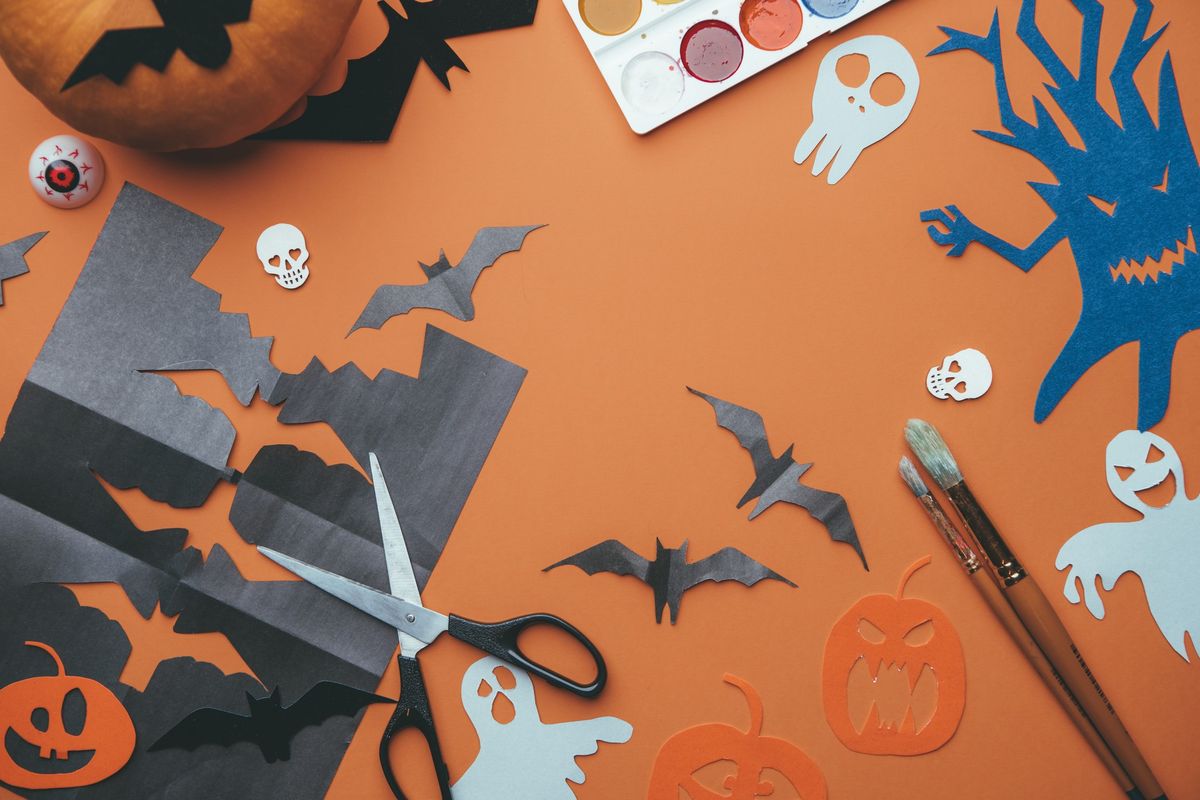 Halloween Crafting with the Pumpkin Queen