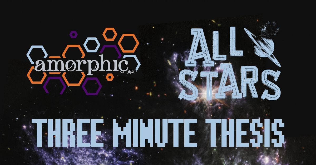 Three Minute Thesis - All Stars Edition at the Oriental Theatre